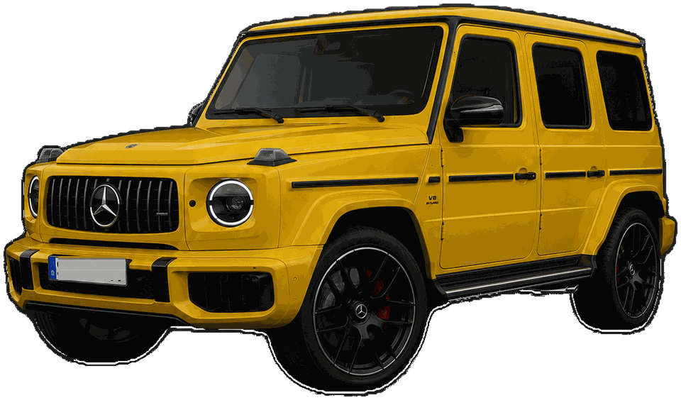 Begleitfahrzeug Mercedes G-Klasse von Lesum Logistik